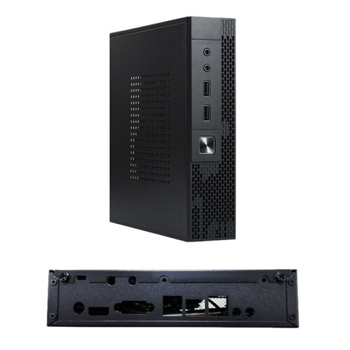 -ITX HTPC for Case Box Chassis Monitoring Server Chassis Industrial Control Computer USB AUDIO  Enclosure