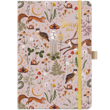 2026 Diary - 2026 Diary A5 Week to view from January to December 2026, with Pen loop,