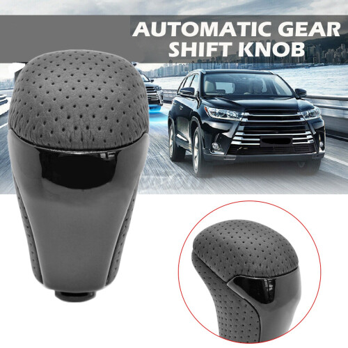 Car Pu Leather Gear Shift Knob for  Highlander Tacoma 2017-2019 1