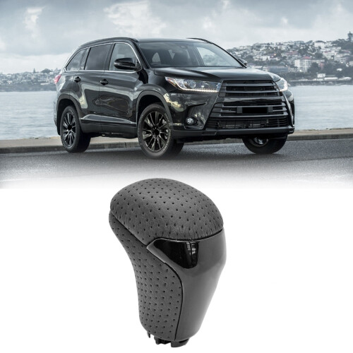 Car Pu Leather Gear Shift Knob for  Highlander Tacoma 2017-2019 2