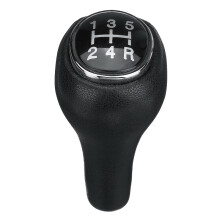 5-Speed Manual Leather Gear Shift Knob Shifter Lever for  Focus MK1 1998-2005