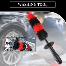 Car Wheel Wash Vehicle Car Motorcycle Wheel Tire Rim Scrub Brush Cleaner Washing Tool