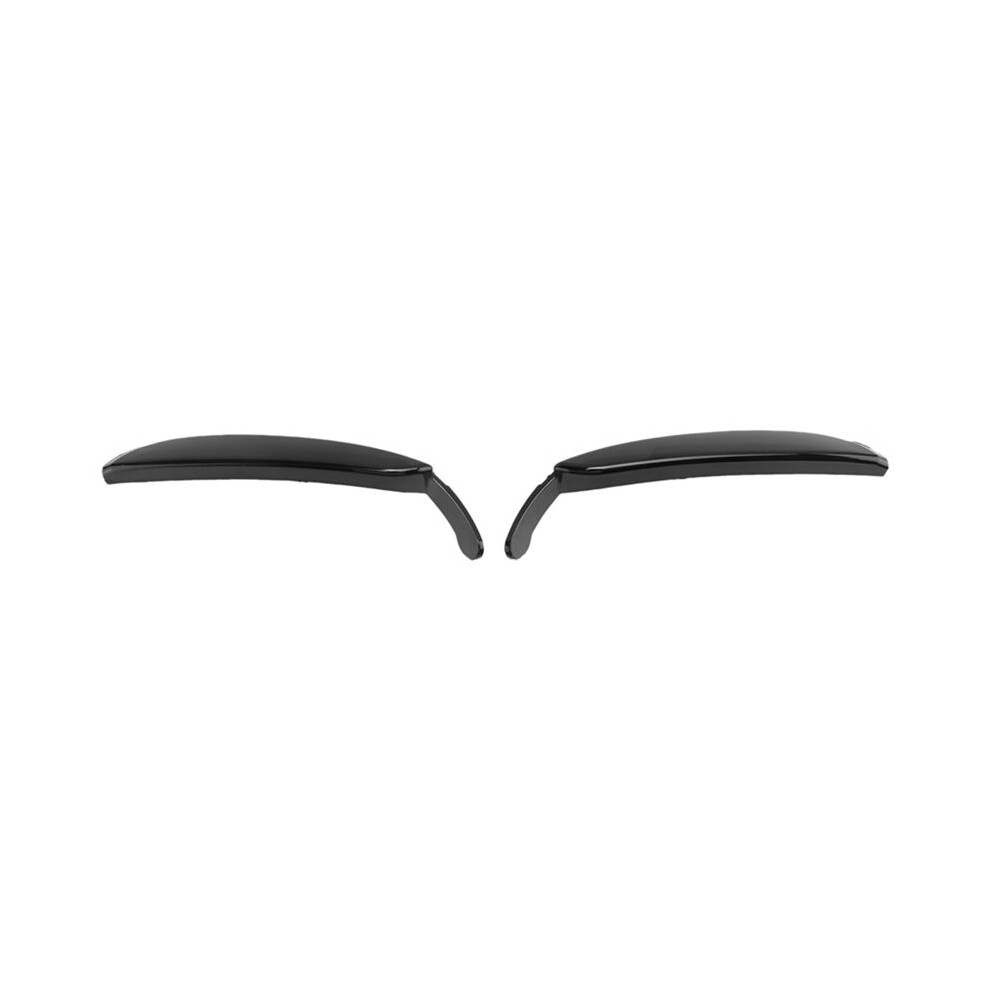 Front Bumper Fog Splitter Canard Air Cover Trim For - C Class W205 C43 Amg 2019+ Gloss Light/Black 6032740209294