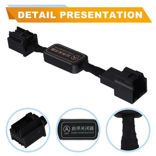 Car Automatic Stop Start Eliminator with Seesaw for  Stelvio Giulia 2017-2024 Auto Stop Start Device Control 2