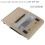 1D153020G Front Reading Light Assembly  Ceiling Light Skylight  for  LS460 2007-2009 4