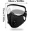 Dust Mask with Goggles and Active Carbon Filter for Woodworking Cycling Construction Light Blue 3