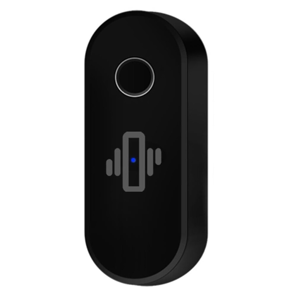 Wifi Vibration Sensor Alarm And Wireless Vibration Detector Realtime Activity And Shock Detection Black 9382693258250
