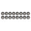 Durable 48PCS POM 3D Printer Pulley Set with Enhanced Stability 15