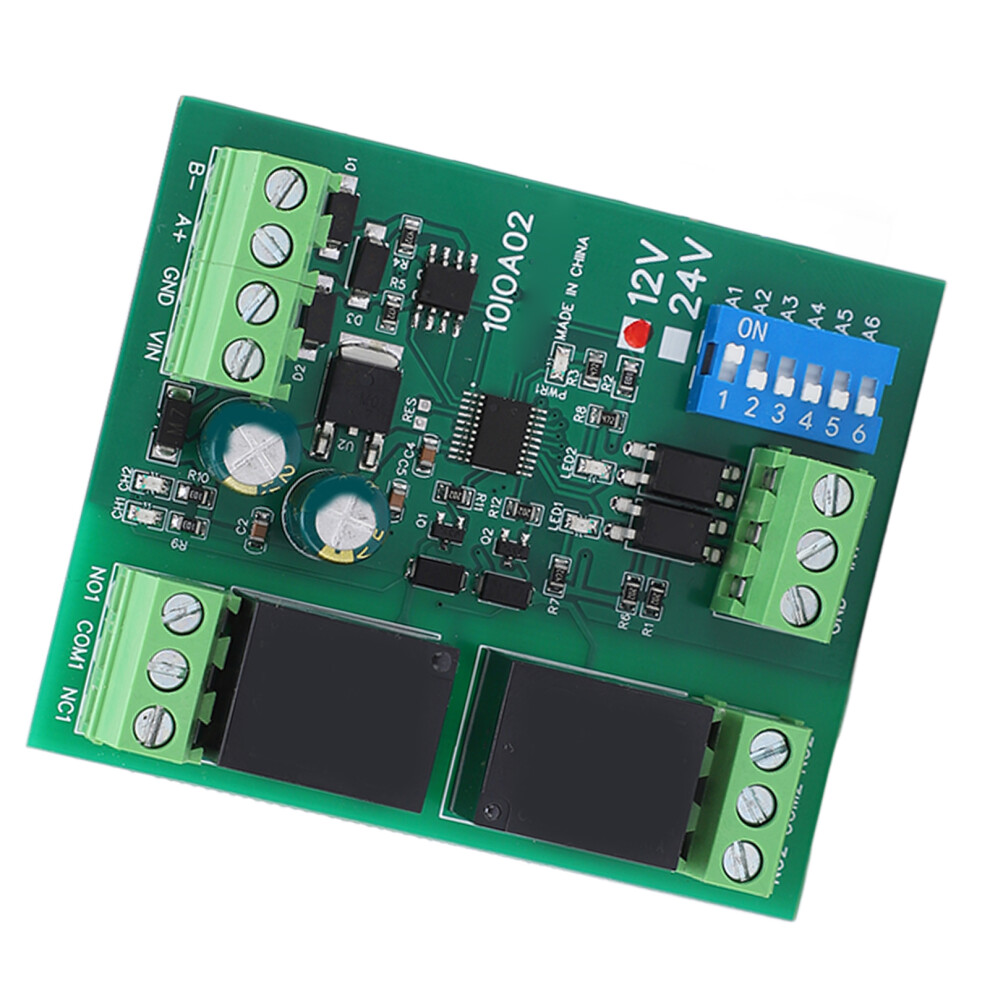Reliable 2-Channel Rs485 Relay Board Dc 12V With Anti-Surge 9481375165654