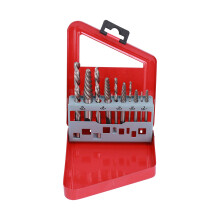 Screw Extractor Set for Broken Bolts, Left Hand Drill Bits Spiral Flutes High Strength Bolt Remover Tool Kit with Metal Carrying Case
