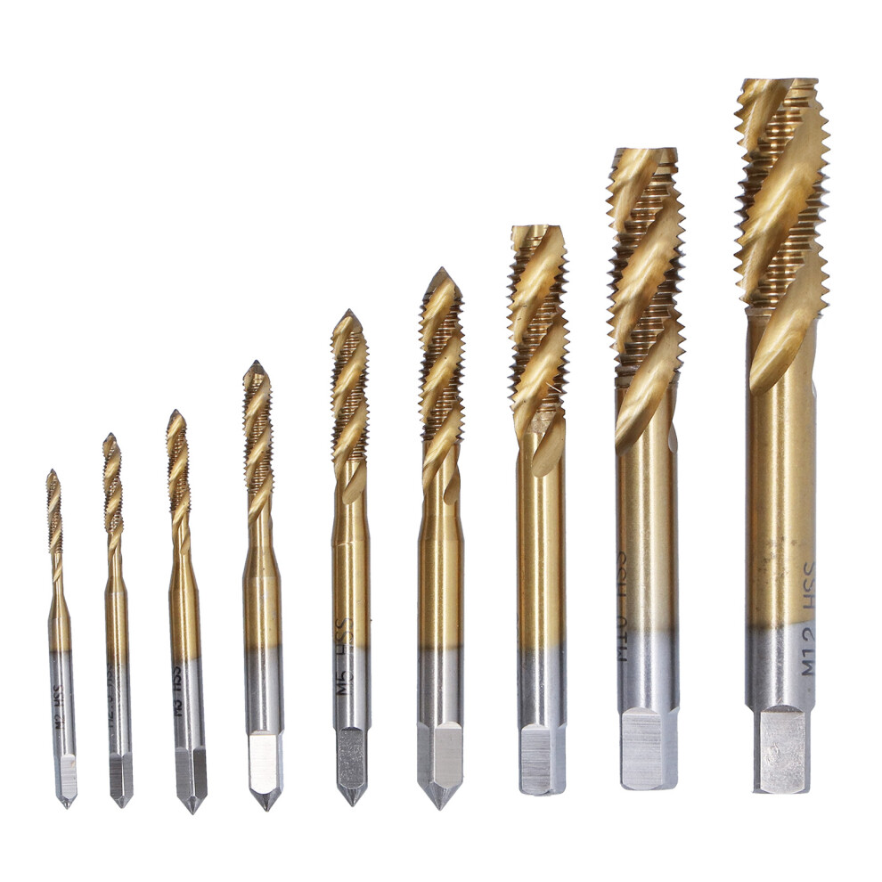 Spiralnut-Gewindebohrer-Set, Ti-Beschichtetes 7592057301160