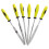 Nadelfeile-Set, Modellbau, flach, halbrund, 4