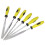 Nadelfeile-Set, Modellbau, flach, halbrund, 3
