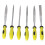 Nadelfeile-Set, Modellbau, flach, halbrund, 13