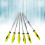 Nadelfeile-Set, Modellbau, flach, halbrund, 10
