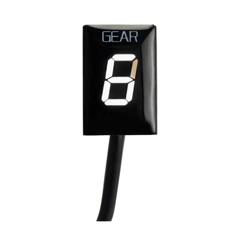 Motorcycle Gear Indicator Digital Display Meter For Honda Cbr300r 2015 With Realtime Speed White 9199774992541