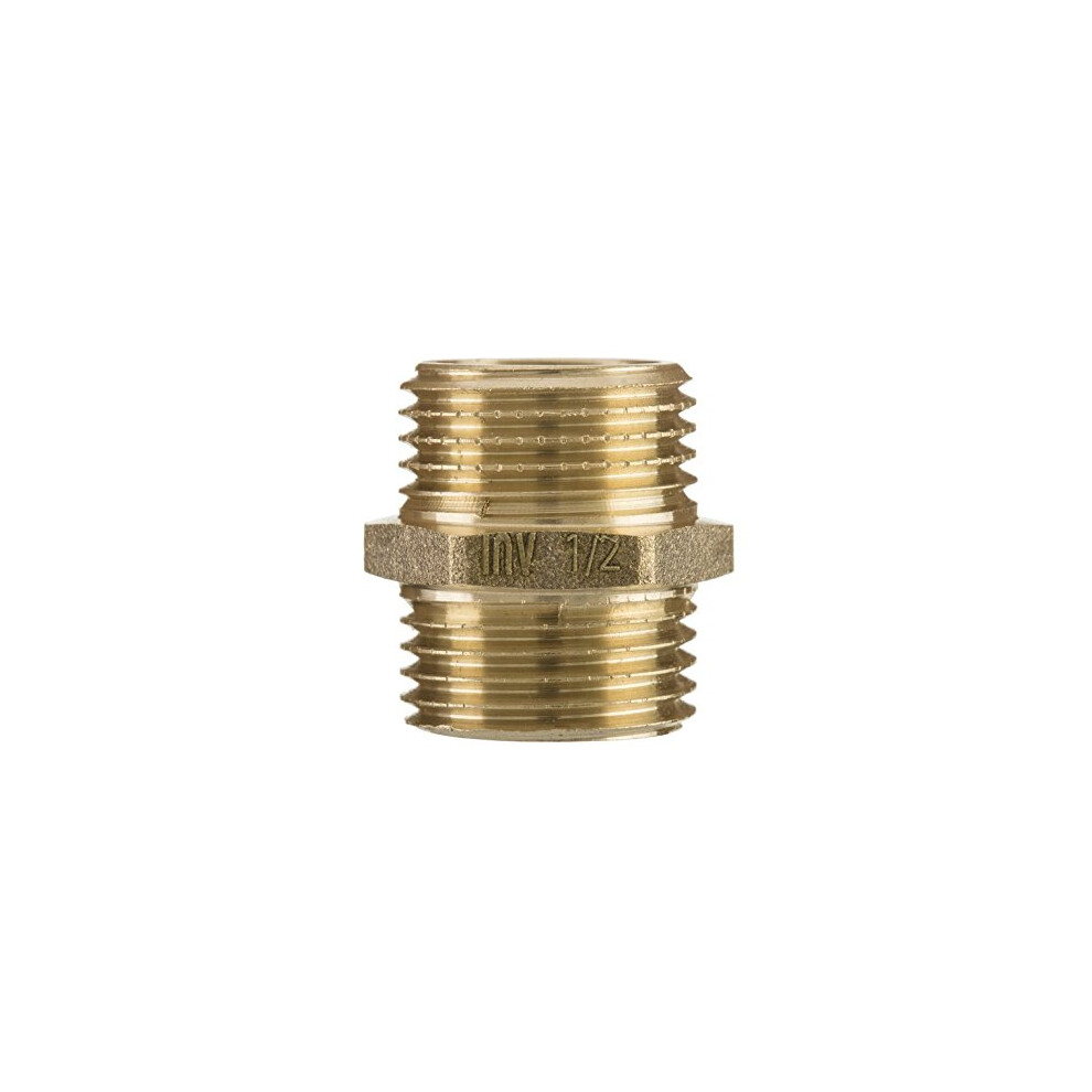 1/2' Bsp Male Brass Pipe Connector Leakproof Pressure Heat Resistant Union 9199774992596