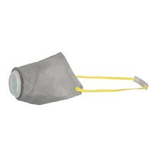Pet Mouth Cover for Dog, Reusable Adjustable Air Filter Muzzle, Gray Size M, Puppy Chewing Biting Licking Prevention