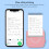 Mini Bluetooth Thermal Printer Pink 200DPI 57x30mm USB Rechargeable 9