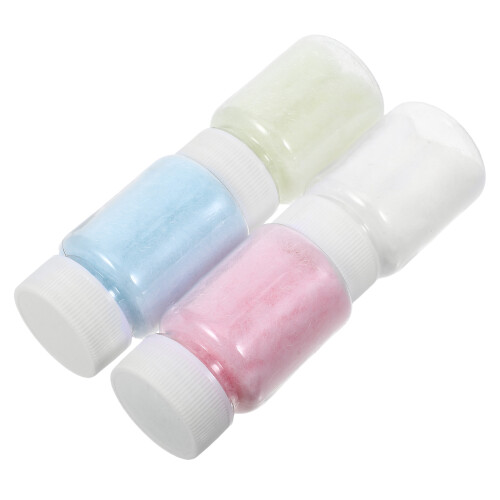 5Pièces Poudre Flocage Epoxy Blanche Pour Projets Créatifs Loisirs 2