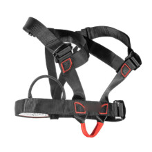 Outdoor Rock Climbing Safety Belt Waist Protector Polyester Black 500g