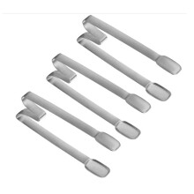 3 Piezas Prácticas Pinzas para Hielo de Acero Inoxidable Pinzas para Hielo y Azúcar Pinzas para Pan y Barbacoa Accesorios de Cocina para Hielo