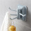 Hook Strength Household Portable Punching-Free Hook Multifunctional Foldable and Rotatable Hook Frame Wall Hook White 3