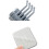 Hook Strength Household Portable Punching-Free Hook Multifunctional Foldable and Rotatable Hook Frame Wall Hook White 4