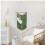 Bohemian Style Wall Decor  Handmade Leaf Core-Spun Silk Tassel  Green 3