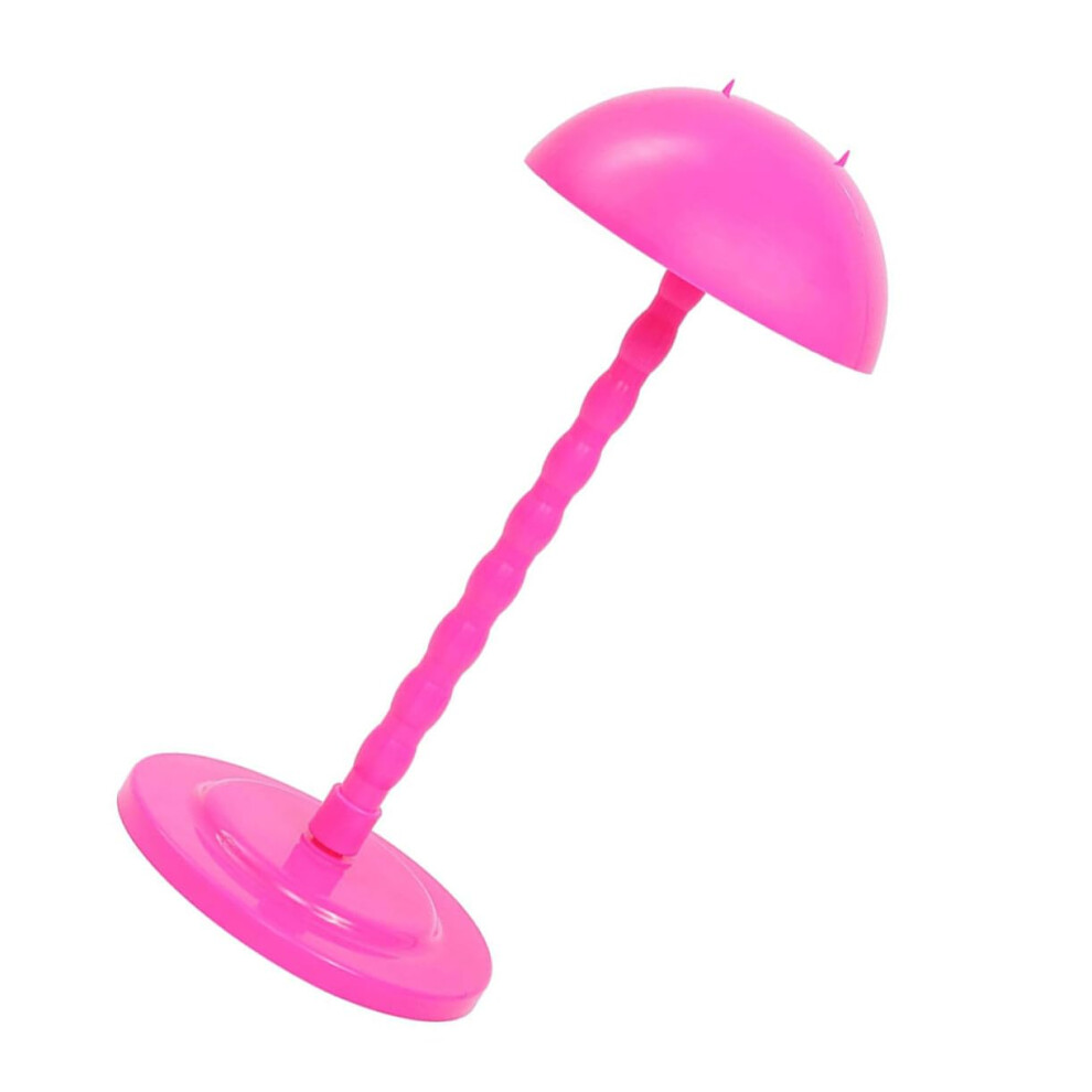 Unisex Detachable Wig Stand Hairpiece Holder With Spikes For Styling And Storage Portable Desktop Wig Rack For Salons Travel