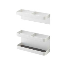 Magnetiskt Förvaringsställ för Paraplystativ Förvaringshållare Höjd Justerbart Förvaringsställ Paraply Organizer Vit