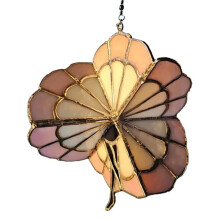 Dancing Lady Vidrieras Spinner Decoración Colgante Al Aire Libre Decoraciones de Jardín Decorativo Viento Spinner Ouddoor Mariposa D