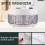 360 Rotating Spice Organizer Double Layer Spice Tray Round Rotating Spice Rack A 7