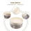 360 Rotating Spice Organizer Double Layer Spice Tray Round Rotating Spice Rack B 6