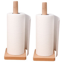 Portasciugamani In Carta da Cucina In Legno Portasciugamani In Carta da Bagno Supporto Verticale Portasciugamani In Carta Monouso Accessori per