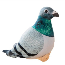 Vogel-Plüschtier, Simulation, Taube, Süße Tierpuppe, Fotografie-Requisiten, Heimdekoration, Geschenk, Wie Abgebildet