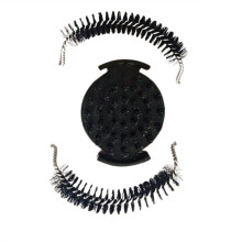Byte Av Rengöringsborste för Kaffemaskin Specialrengöringsborste Långt Handtagsborste Kaffemaskinstillbehör 51 mm