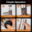 Electric Salt Pepper Grinder Set USB Rechargeable Adjustable Coarse and Fine Spice Grinder Kitchen Tools 7