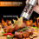 Electric Salt Pepper Grinder Set USB Rechargeable Adjustable Coarse and Fine Spice Grinder Kitchen Tools 10