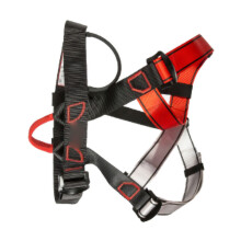 Outdoor Rock Climbing Safety Belt Waist Protection Polyester Black Red Grey