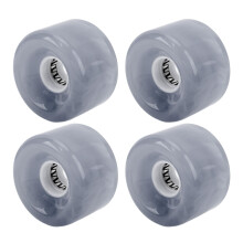 52mm Wheels with Bearings Spacers Installed 78A PU Street Wheels For Cruiser All Grounds Use Grey