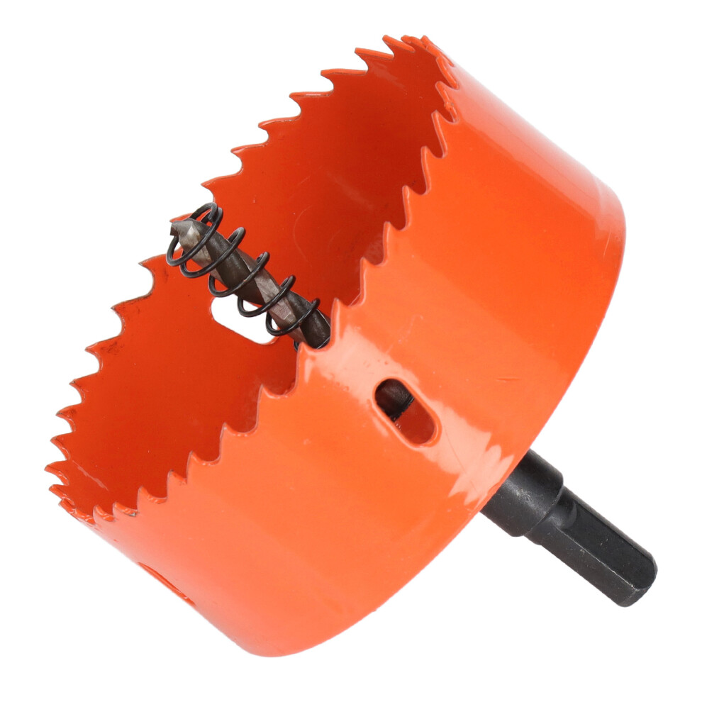 Bimetal Hole Saw Hss 90Mm For Cornhole Boards Wood Metal Pvc Drilling 4691375172988