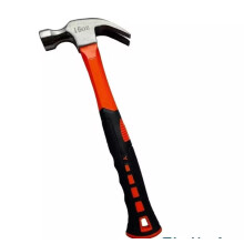 Claw Hammer With Shock Absorbing Fiberglass Handle 16oz Steel Head Nail Remover