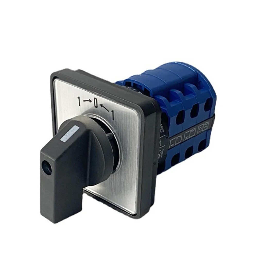 Rotary Cam Switch 3 Pole 20A 690V With Selfreset Three Position Selector For Changeover 9382693262127