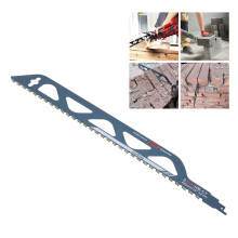 Schneidblatt aus Hartmetall für Reciprocating Saw für Ziegel, Beton, Kunststoff, Holz, 150 mm, Blau