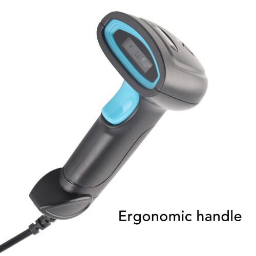 Wired 1D Barcode Scanner IP54 Waterproof Dustproof Fast USB Handle 2