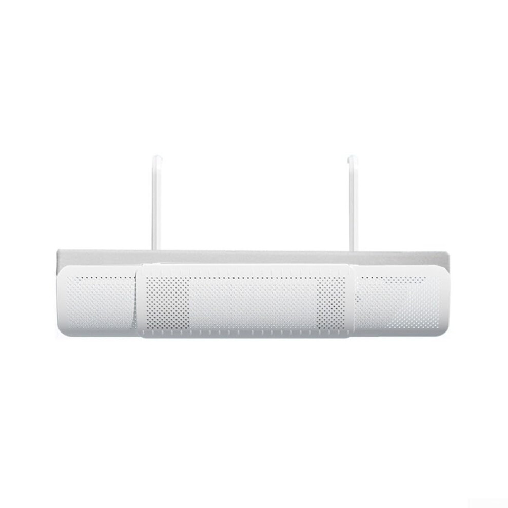 Adjustable Length, Wall Mounted Air Baffle For Even Cooling Experience (Cotton Filter) For Home Cooling And Hvac Ducts 9347817424386