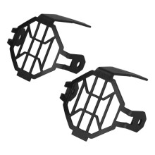 Motorcycle Auxiliary Lights LED Driving Headlight, Auxiliary Spotlight Lamp, Fog Light, Universal Fit, Chrome Light Cover