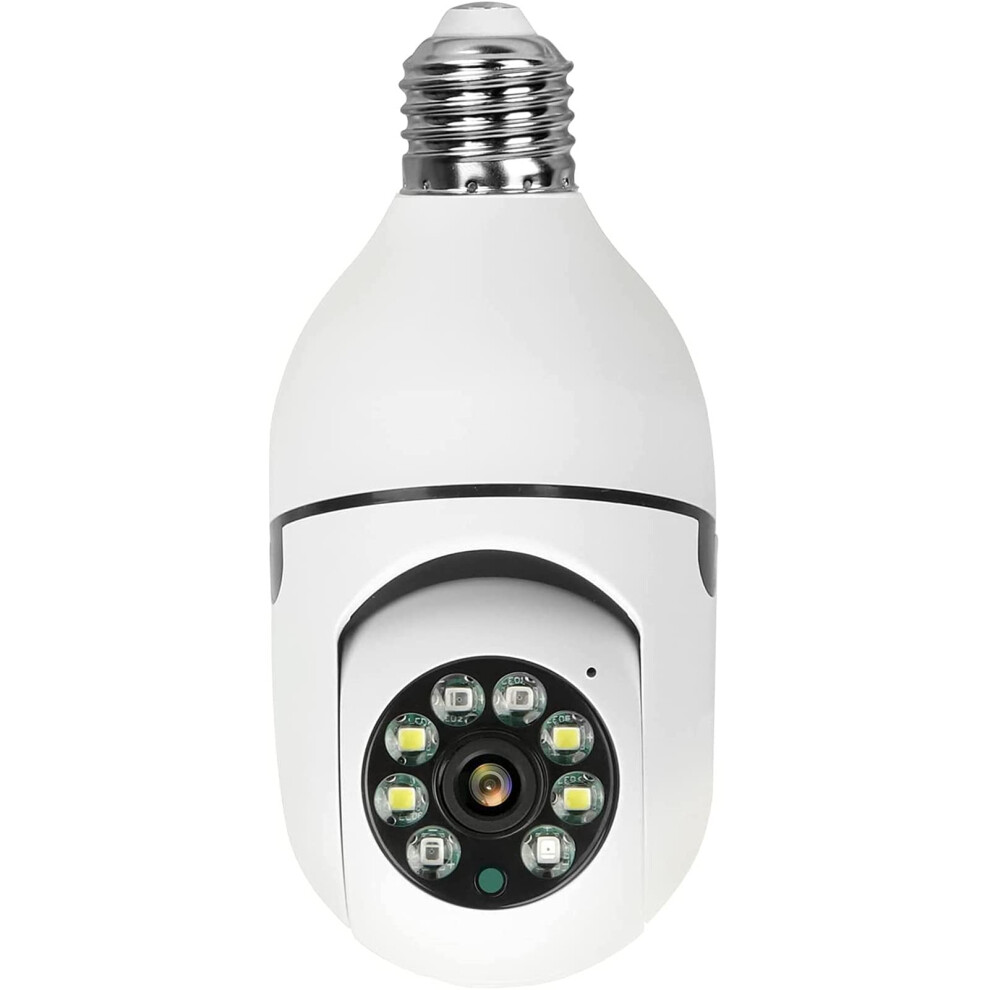 2Mp E27 Bulb Camera With 1080P Wifi Ptc Ir Night Vision And Automatic Tracking For Home Security 9199774995207