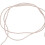 10Pcs 2pin Hearing Aid Cable PVC 75cm High Temp Resistant Wire 11